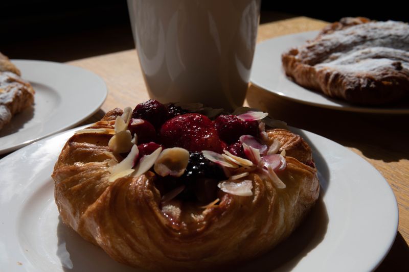 Almond danish pastry with frangipane from Tatte